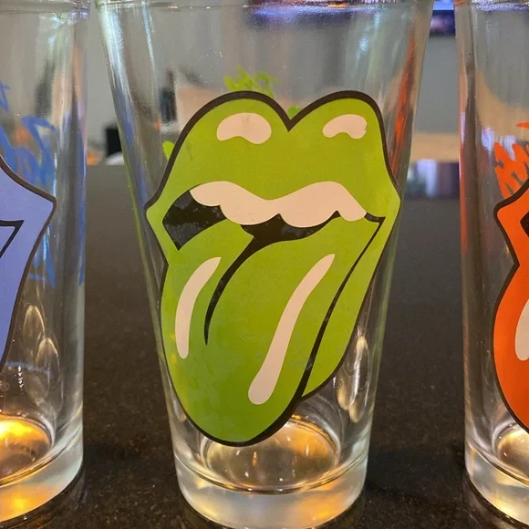 2010 Rolling Stones Full Set of (4) Pint Glasses - Picture 5 of 10